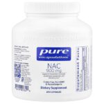 NAC, 900 мг, 240 капсул — Pure Encapsulations