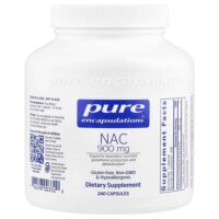 NAC, 900 мг, 240 капсул — Pure Encapsulations