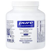 Glucosamine MSM with Joint Comfort Herbs, 180 Capsules — Pure Encapsulations