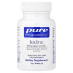 йод, 120 капсул (225 мкг в 1 капсуле) — Pure Encapsulations
