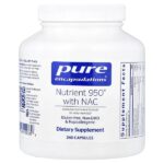 Nutrient 950® with NAC, 240 Capsules — Pure Encapsulations