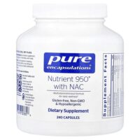 Nutrient 950® with NAC, 240 Capsules — Pure Encapsulations