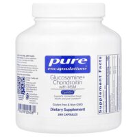 Glucosamine + Chondroitin with MSM, 240 Capsules — Pure Encapsulations