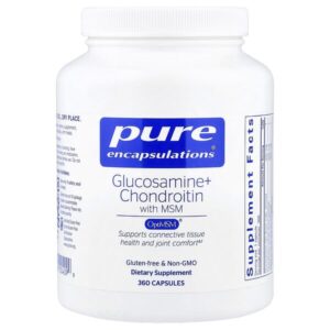 глюкозамин, хондроитин и МСМ, 360 капсул — Pure Encapsulations
