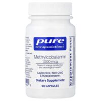 Methylcobalamin, 1,000 mcg, 60 Capsules — Pure Encapsulations