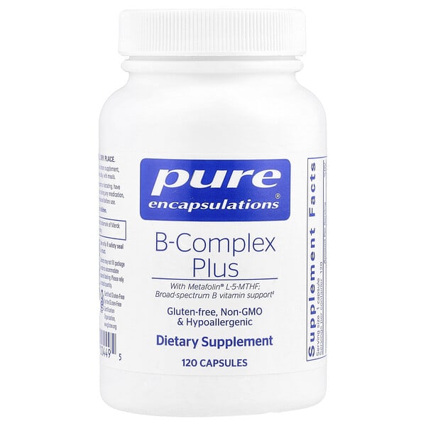 pes00449_v_15.jpg B-Complex Plus, 120 капсул — Pure Encapsulations