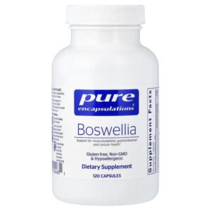 босвеллия, 120 капсул (400 мг в 1 капсуле) — Pure Encapsulations