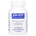 Метилкобаламин, 1000 мкг, 180 капсул — Pure Encapsulations