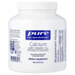 Calcium with Vitamin D3, 180 Capsules — Pure Encapsulations