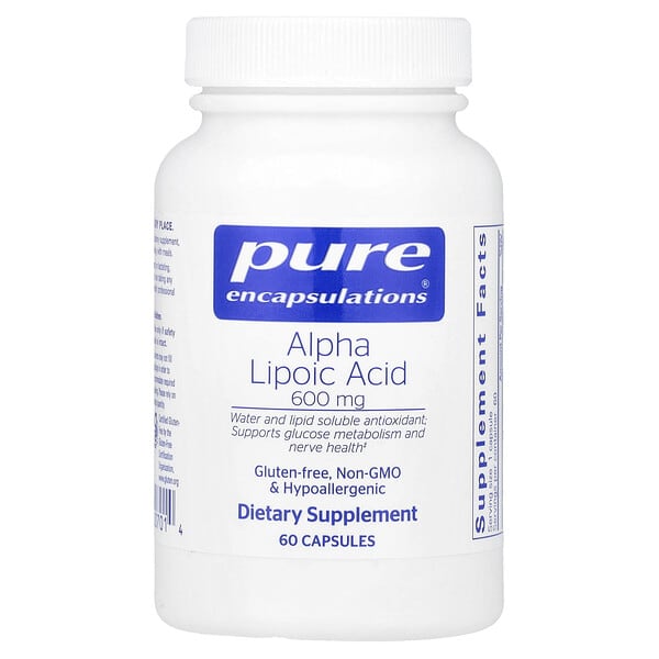pes00701_v_11.jpg Альфа-липоевая кислота, 600 мг, 60 капсул — Pure Encapsulations