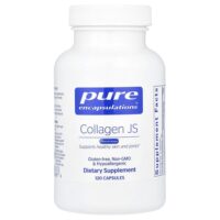 Collagen JS, 120 капсул (500 мг в каждой капсуле) — Pure Encapsulations