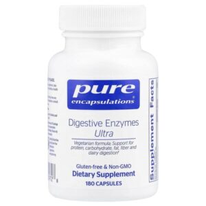 Пищеварительные ферменты ультра, 180 капсул — Pure Encapsulations