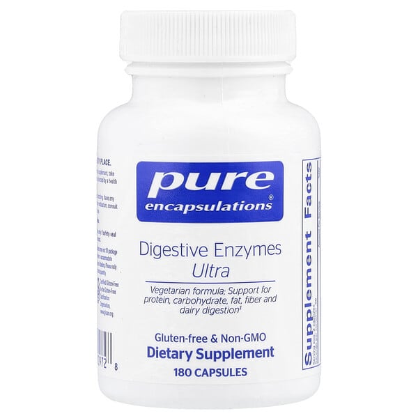 pes00972_v_14.jpg Пищеварительные ферменты ультра, 180 капсул — Pure Encapsulations