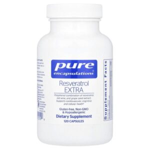 Ресвератрол экстра, 120 капсул — Pure Encapsulations