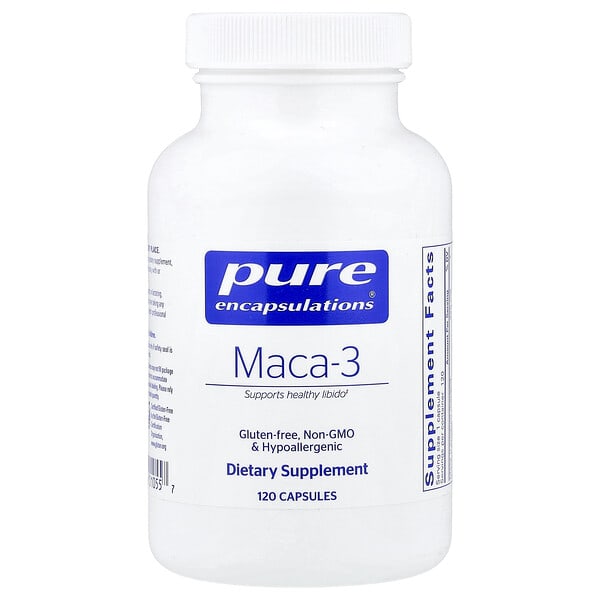 pes01055_v_10.jpg Maca-3, 120 Capsules — Pure Encapsulations