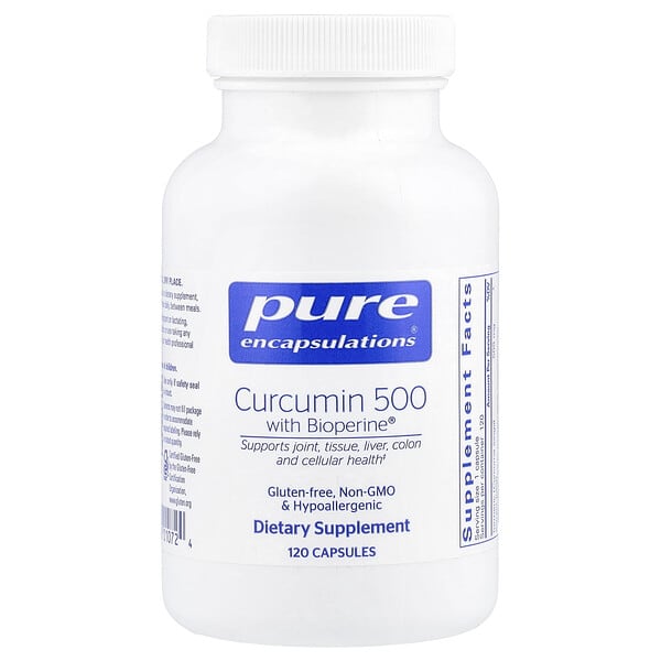 pes01072_v_11.jpg Куркумин 500 с Bioperine®, 120 капсул — Pure Encapsulations