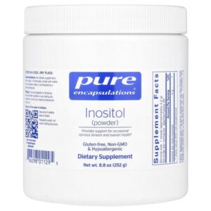 Инозитол в порошке, 252 г (8,8 унции) — Pure Encapsulations