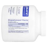 L-лизин, 270 капсул (500 мг на капсулу) — Pure Encapsulations — изображение 2