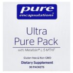 Ultra Pure Pack With Metafolin® L-5-MTHF, 30 Packets — Pure Encapsulations