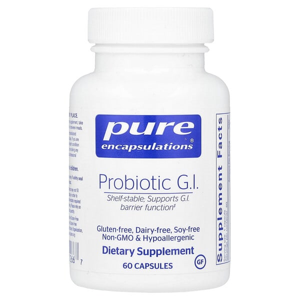 pes01266_v_8.jpg GI пробиотик, 60 капсул — Pure Encapsulations