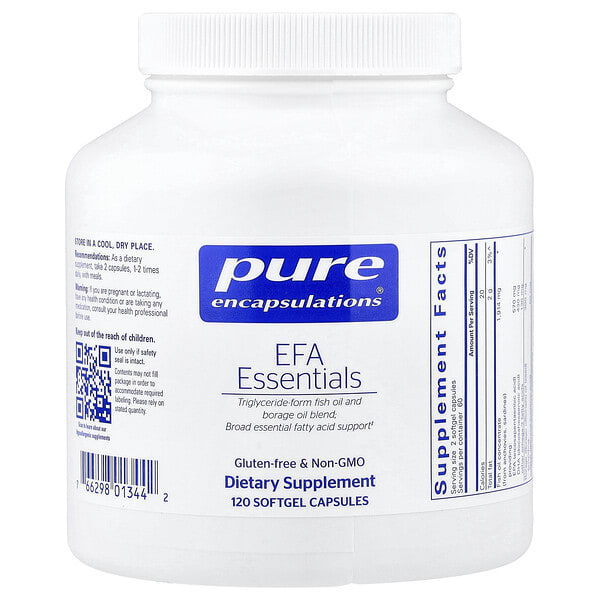 pes01344_v_10.jpg EFA Essentials, 120 Softgel Capsules — Pure Encapsulations