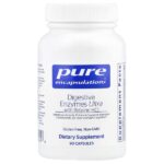 Пищеварительные ферменты с бетаином гидрохлоридом, 90 капсул — Pure Encapsulations