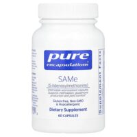 SAMe, 60 капсул (200 мг в 1 капсуле) — Pure Encapsulations