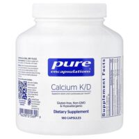 Calcium K/D, 180 Capsules — Pure Encapsulations