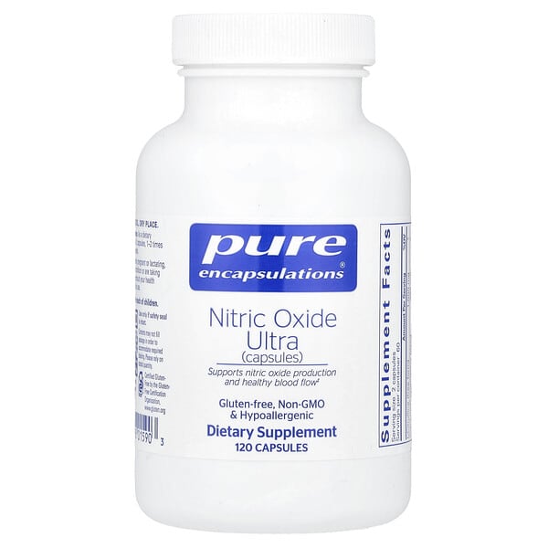 pes01590_v_8.jpg Оксид азота Ultra, 120 капсул — Pure Encapsulations