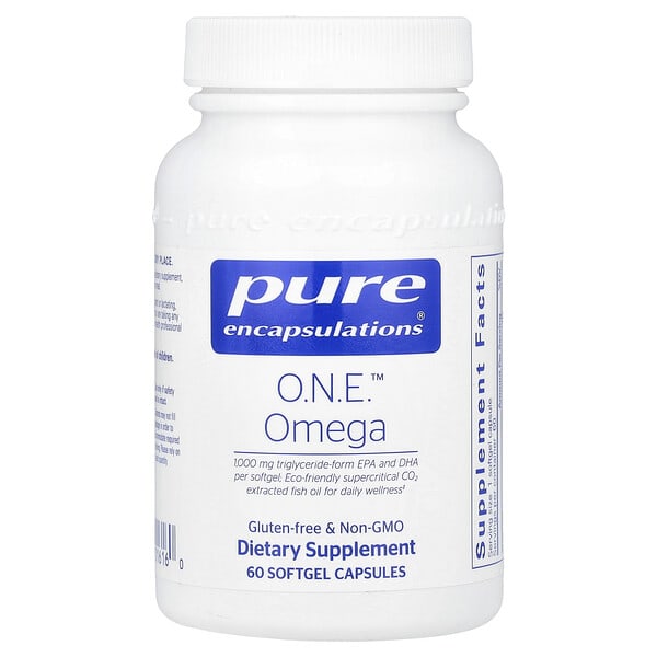 pes01616_v_8.jpg ONE™ Omega, 60 мягких капсул — Pure Encapsulations