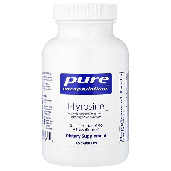 pes01637_v_10.jpg L-Tyrosine, 90 Capsules (500 mg per Capsule) — Pure Encapsulations