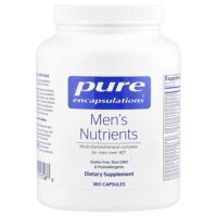 Men's Nutrients, мультивитаминный / минеральный комплекс для мужчин старше 40 лет, 360 капсул — Pure Encapsulations