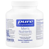 Питательные вещества для мужчин, 180 капсул — Pure Encapsulations