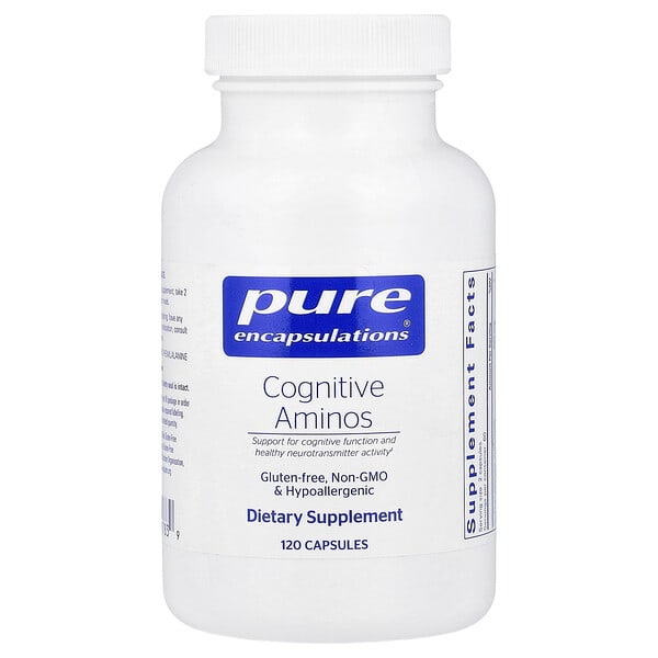 pes01783_v_10.jpg Cognitive Aminos, 120 Capsules — Pure Encapsulations