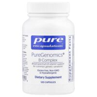 PureGenomics® B-Complex, 120 капсул — Pure Encapsulations