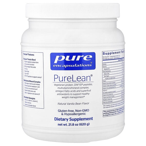 pes02259_v_10.jpg PureLean® Protein, Natural Vanilla Bean, 21.8 oz (620 g) — Pure Encapsulations