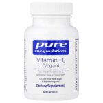 Vitamin D3 Vegan, 120 Capsules (50 mcg per Capsule) — Pure Encapsulations