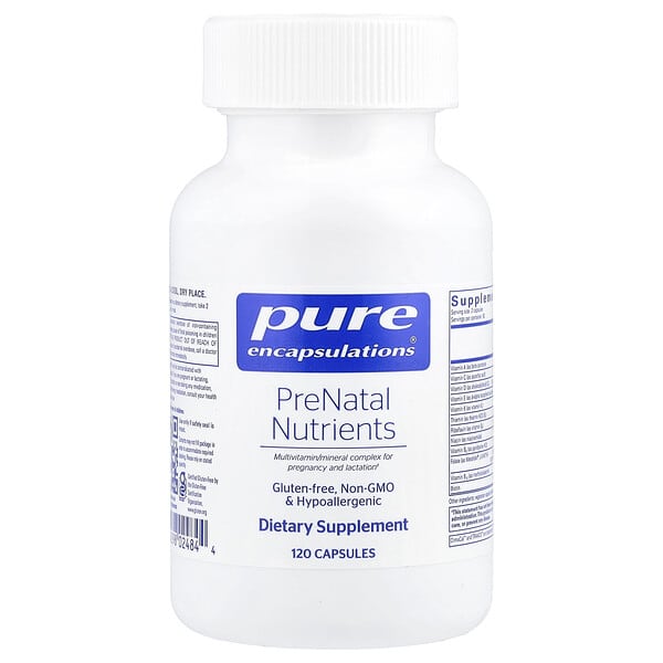 pes02484_v_8.jpg PreNatal Nutrients, 120 капсул — Pure Encapsulations