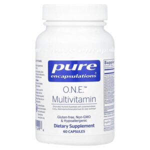 ONE™, мультивитамины, 60 капсул — Pure Encapsulations