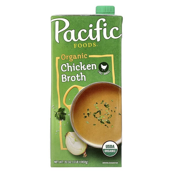 pfd05425_v_10.jpg органический куриный бульон, 907 г (32 жидк. унции) — Pacific Foods