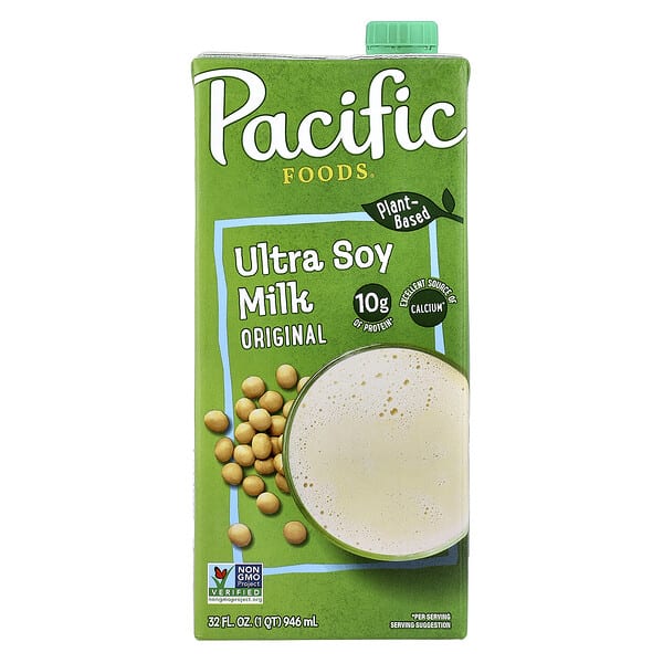 pfd08200_v_10.jpg Ultra Soy Milk, соевое молоко, 946 мл (32 жидк. унции) — Pacific Foods