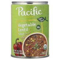 органический овощной суп из чечевицы, 463 г (16,3 унции) — Pacific Foods