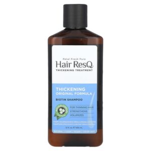 Hair ResQ®, оригинальная формула для густоты волос, шампунь с биотином, 355 мл (12 жидк. унц.) — Petal Fresh