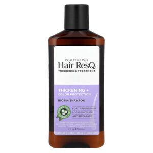Hair ResQ®, средство для густоты волос, шампунь с биотином, 355 мл (12 жидк. унций) — Petal Fresh