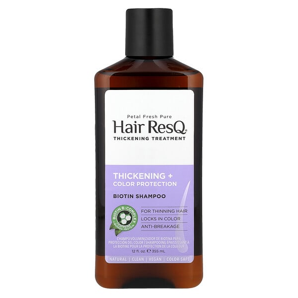 pfh41401_v_33.jpg Hair ResQ®, средство для густоты волос, шампунь с биотином, 355 мл (12 жидк. унций) — Petal Fresh