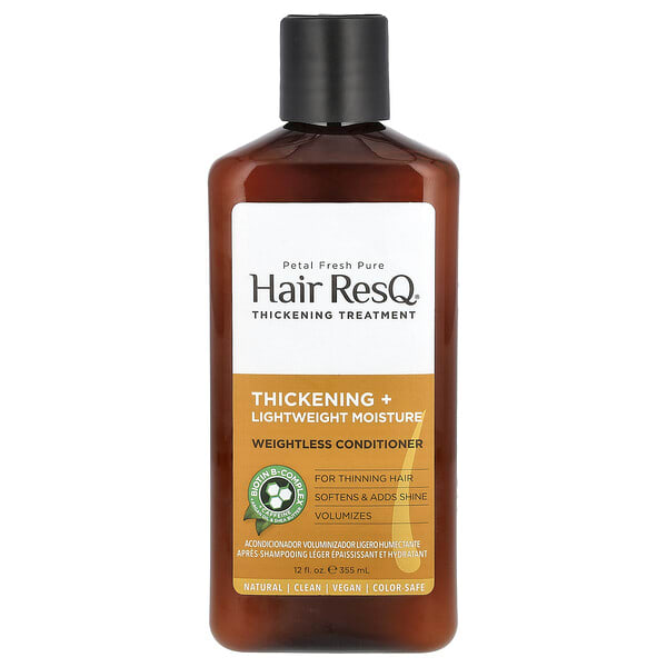 pfh41502_v_39.jpg Hair ResQ, средство для утолщения, утолщение и увлажнение, невесомый кондиционер для истонченных волос, 355 мл (12 жидк. унц.) — Petal Fresh