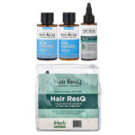 ResQ®, средство для густоты волос, эксклюзивный дорожный набор iHerb®, набор из 4 средств — Petal Fresh