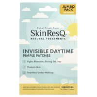 SkinResQ™ Natural Treatments, незаметные дневные патчи от прыщей, 108 шт. — Petal Fresh