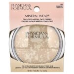 Mineral Wear, минеральная пудра для лица, без талька, тон 3835 полупрозрачный, 9 г (0,3 унции) — Physicians Formula — изображение 2