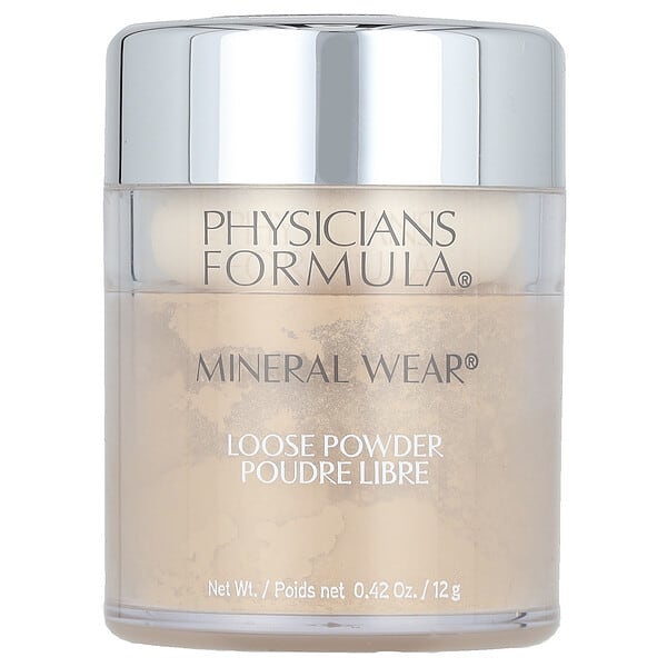 pfi10949_v_7.jpg Mineral Wear, рассыпчатая пудра, PF10949, кремовый натуральный, 12 г (0,42 унции) — Physicians Formula